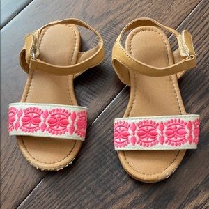 Girls sandals size 8 toddler